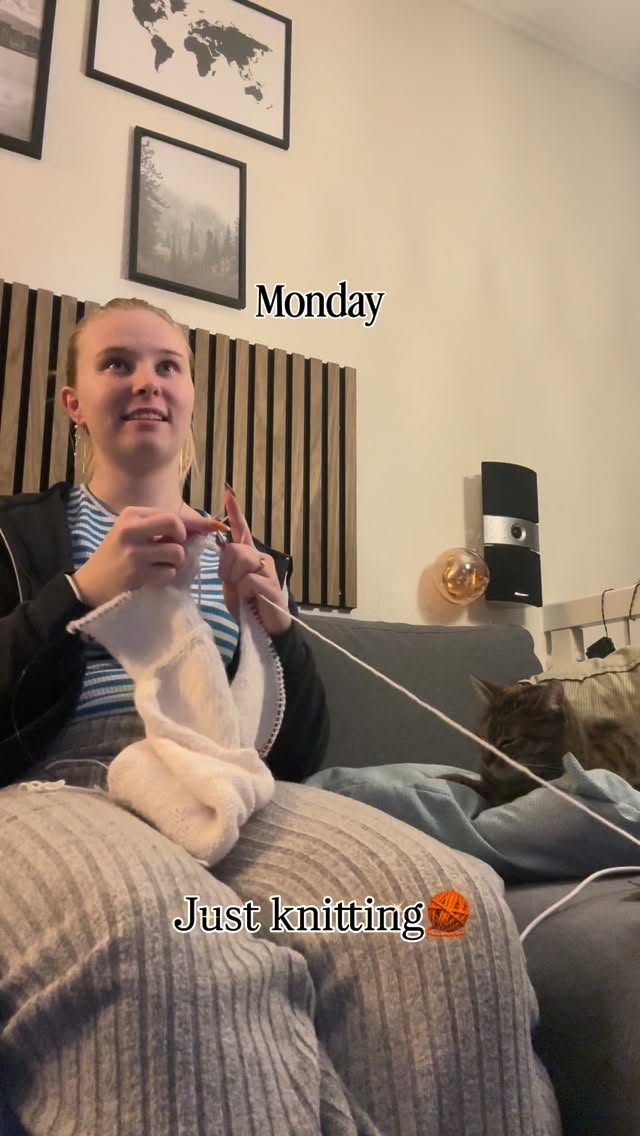 A week in my life as a knitting girlie 🧶💗Monday? Knitting.Tuesday? Knitting.Wednesday? A little...